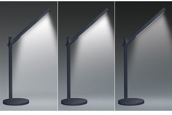 Solight LED stmívatelná lampička 8W, 420lm, volitelná barva světla, černá_1054252468