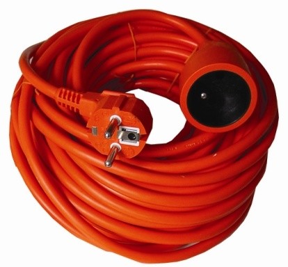 Prodlužovací kabel 230V 20m - 1x zásuvka, oranžový_33070694