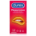 Kondomy Durex Pleasuremax, vroubky a výstupky, 12ks Poukaz 200 Kč na nákup na Mall.cz