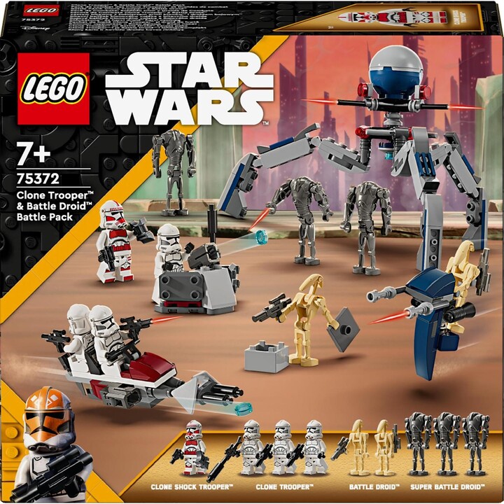LEGO® Star Wars™ 75372 Bitevní balíček klonového vojáka a bitevního droida_227577647