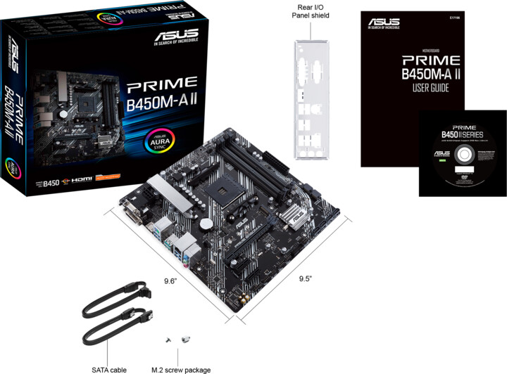 ASUS PRIME B450M-A II - AMD B450