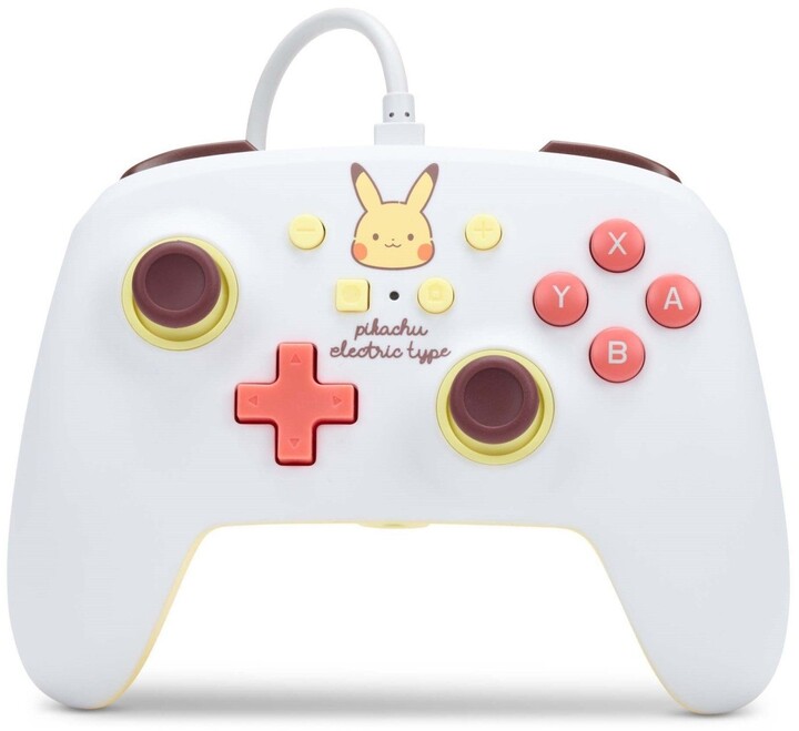PowerA Enhanced Wired Controller, Pikachu Electric Type, (SWITCH)_1150644910