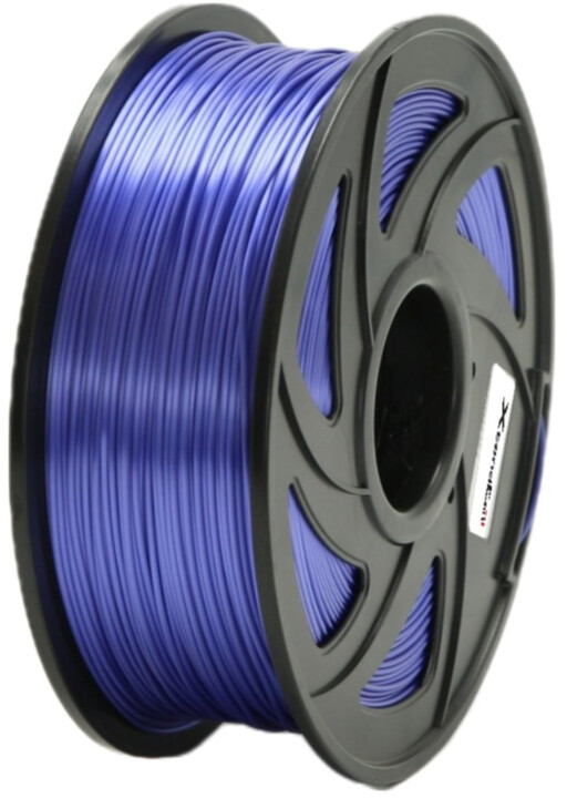 XtendLAN tisková struna (filament), PLA, 1,75mm, 1kg, průhledný fialový_398612495