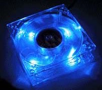 CoolerMaster TLF-S12-EB Silent LED Case Fan Blue_122473612