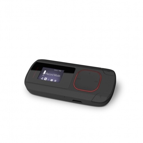Energy Sistem Clip Bluetooth, 8GB, černá/červená_1771525027