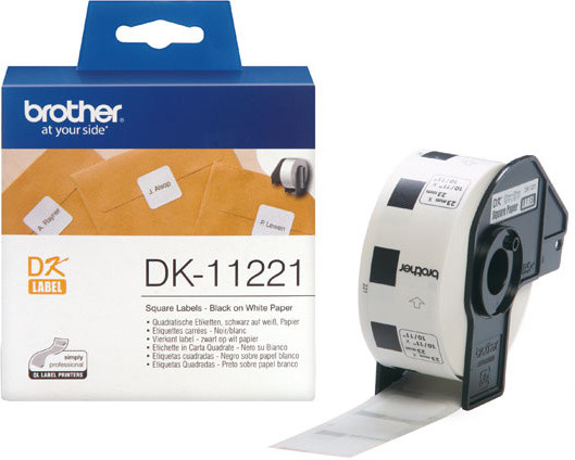 Brother - DK11221 (papírové / čtvercové, 23 mm - 1000 ks)_1037964109