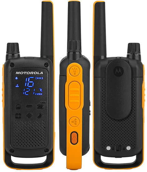 Motorola TLKR T82 Extreme, RSM PAck, žlutá/černá, vysílačky