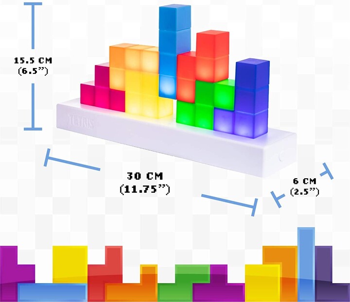 Lampička Tetris - Icons Light_327714447