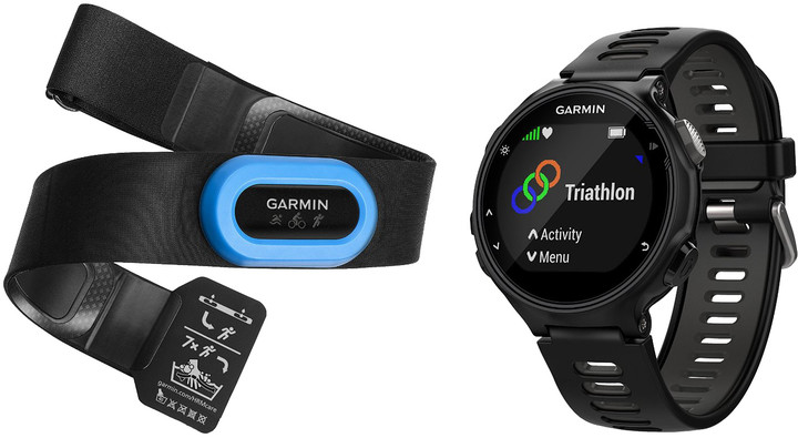 Garmin Forerunner 735 XT Tri Bundle, černá_327584799