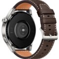 Huawei Watch 3 Pro, Titanium Gray, Dark Brown Leather