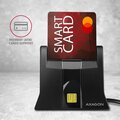 AXAGON CRE-SM4 USB Smart card StandReader (eObčanka), černá_1934957924