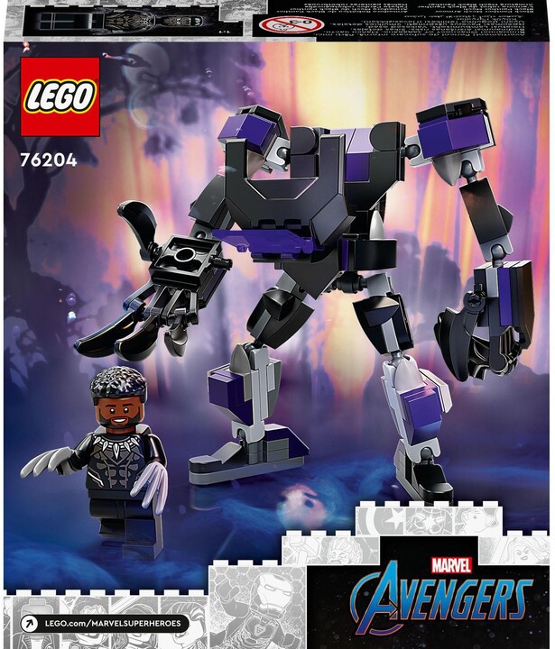 LEGO® Marvel Super Heroes 76204 Black Pantherovo robotické brnění_2093529393