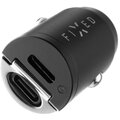 FIXED autonabíječka, 2x USB-C, 30W + USB-C kabel, MFi, 1.2m, černá_1753068201