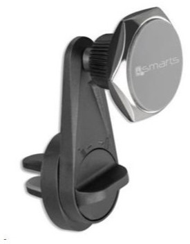 4smarts univerzální magnetický držák do auta UltiMAG CLAMPMAG PLUS do mřížky ventilátoru, černá_509454906