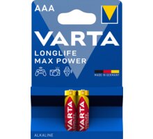 VARTA baterie Longlife Max Power AAA, 2ks_759983168