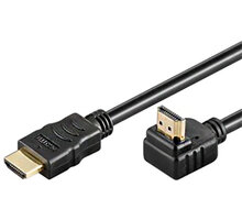 PremiumCord HDMI zahnutý konektor 90° 5m kphdmea5