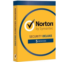 Norton Security Deluxe CZ 1 uživatel, 5 zařízení, 3 roky O2 TV HBO a Sport Pack na dva měsíce