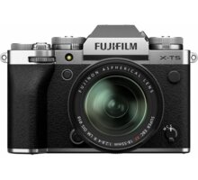 Fujifilm X-T5 + XF18-55MM, stříbrná FTDFFUXT5X052