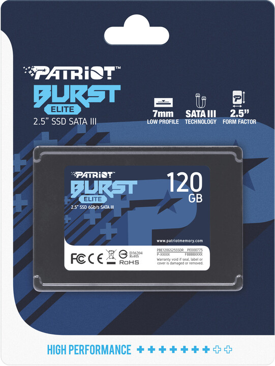 Patriot Burst Elite, 2,5&quot; - 120GB_381713488