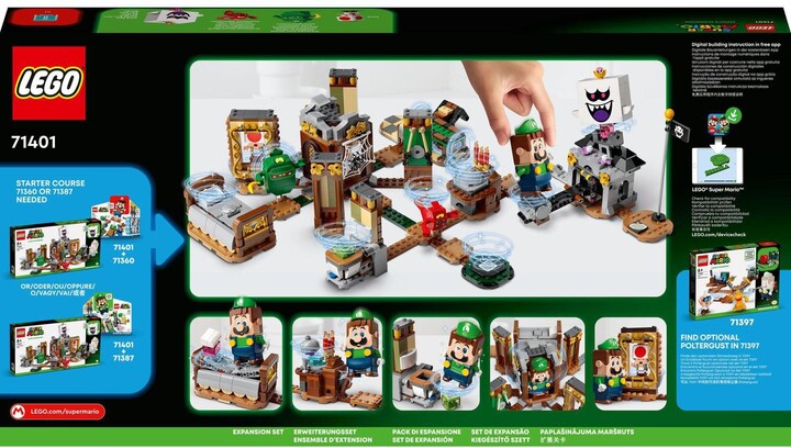 LEGO® Super Mario™ 71401 Luigiho sídlo – Na strašenou – rozšiřující set_1647203650