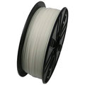 Gembird tisková struna (filament), PLA, 1,75mm, 0,6kg, bílá