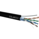 Solarix instalační kabel CAT5E FTP PE F samonosný 305m/cívka SXKD-5E-FTP-PE-SAM