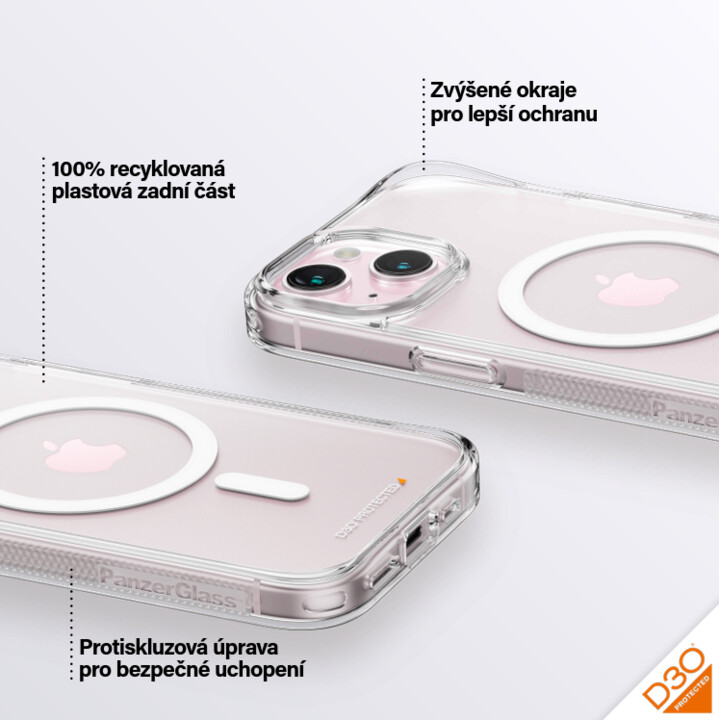 PanzerGlass ochranný kryt HardCase MagSafe D3O pro Apple iPhone 15_859269609