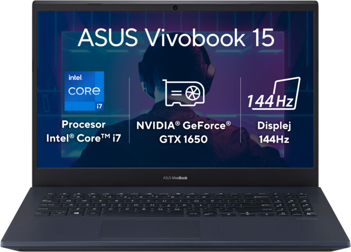 ASUS VivoBook 15 X571, černá_239233954