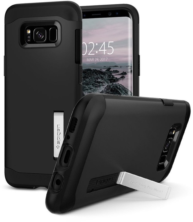 Spigen Slim Amor pro Samsung Galaxy S8+, black_746657817