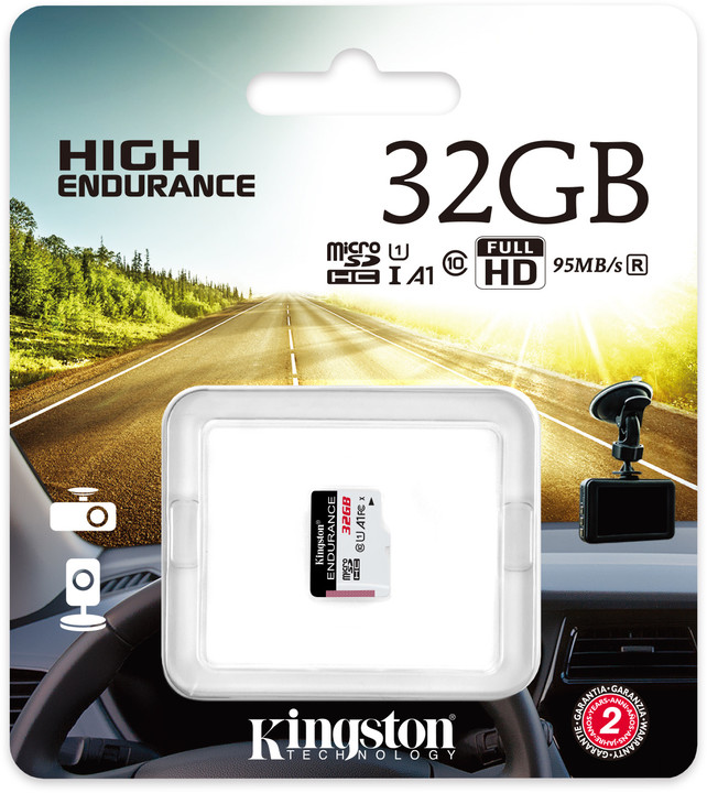 Kingston Micro SDHC 32GB Endurance UHS-I_2028618889