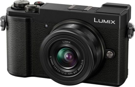 Panasonic Lumix DC-GX9 + 12-32mm + 35-100mm f/4.0-5.6 ASPH Mega OIS, černá_723830304