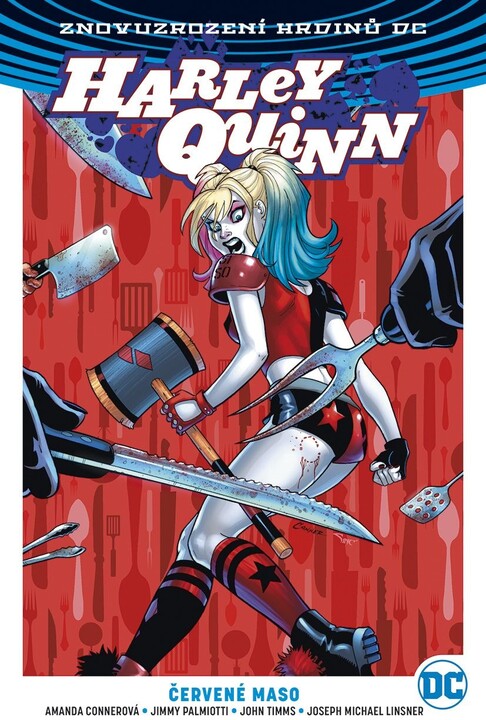 Komiks Znovuzrození hrdinů DC: Harley Quinn 3: Červené maso_724527040
