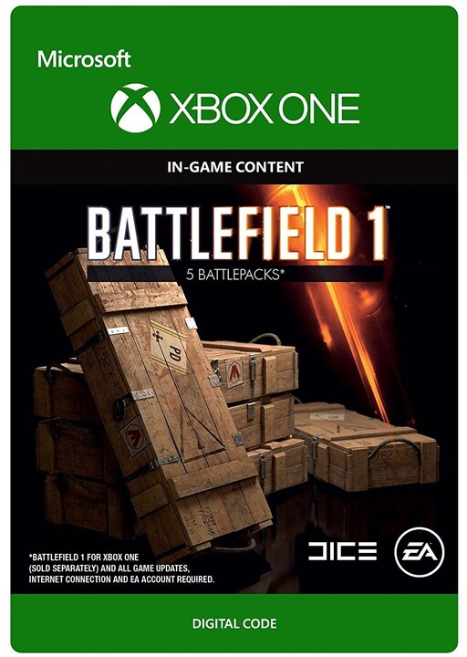 Battlefield 1 - Battlepack X5 (Xbox ONE) - elektronicky_334203361