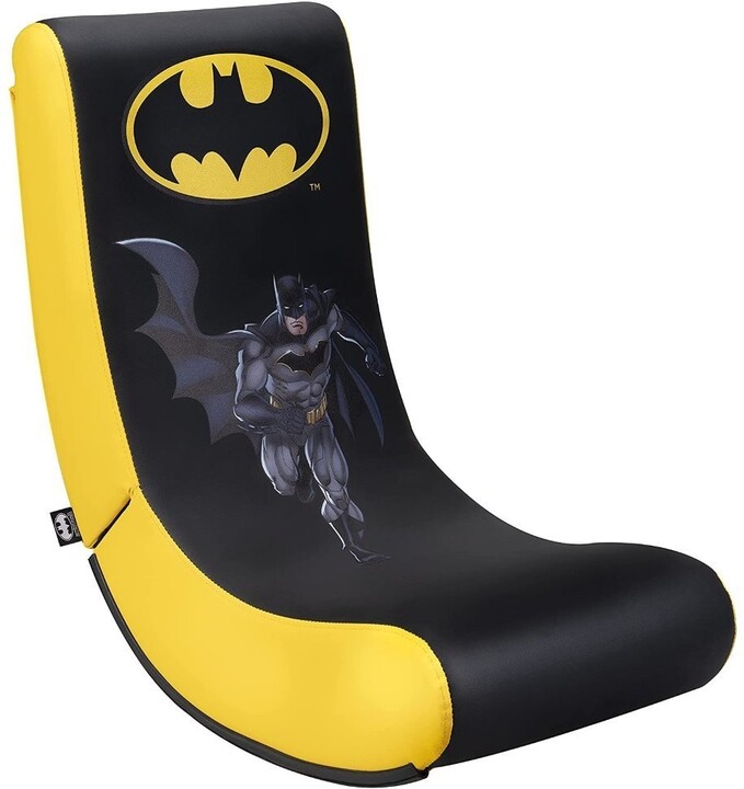 SUBSONIC Rock N Seat Junior Batman, černo/žlutá_413452927