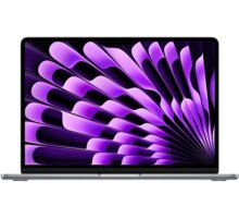Apple MacBook Air 15, M3 8-core/8GB/256GB SSD/10-core GPU, vesmírně šedá (M3, 2024) (SK) MRYM3SL/A