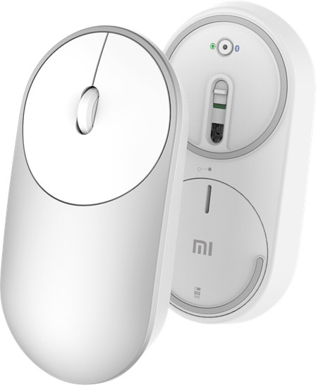 Xiaomi Mi Portable Mouse, stříbrná_22657851