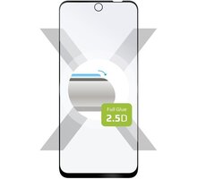 FIXED ochranné sklo Full-Cover pro Motorola Moto G42, lepení přes celý displej, černá_2110258823