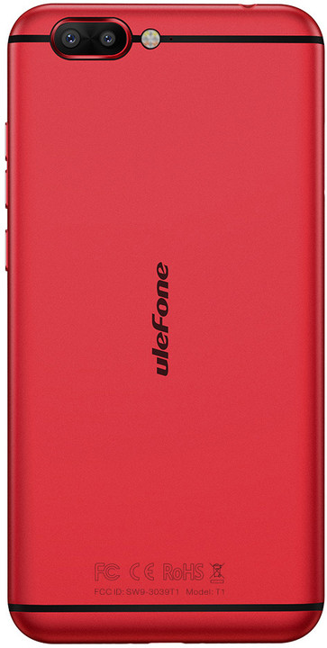 Ulefone T1, 6GB/64GB, červená_119474658