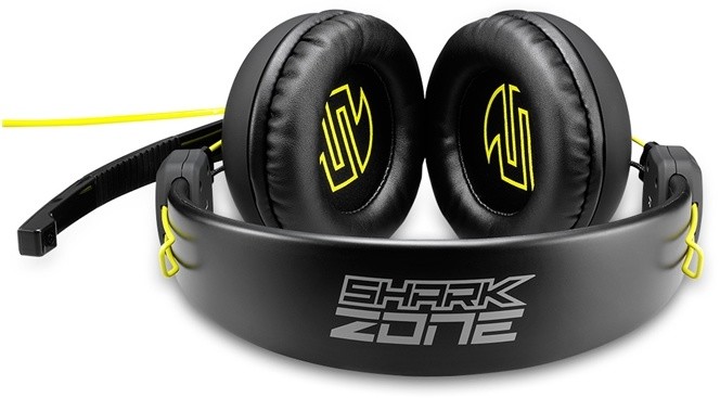 Sharkoon SHARK ZONE H10, černá/žlutá_1501710657