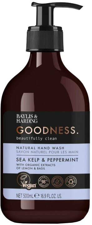 Baylis &amp; Harding Tekuté mýdlo na ruce - Mořská řasa a peprmint, 500ml_1253352265