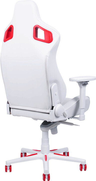 CZC.Gaming Templar, herní židle, bílá/červená_1053050322