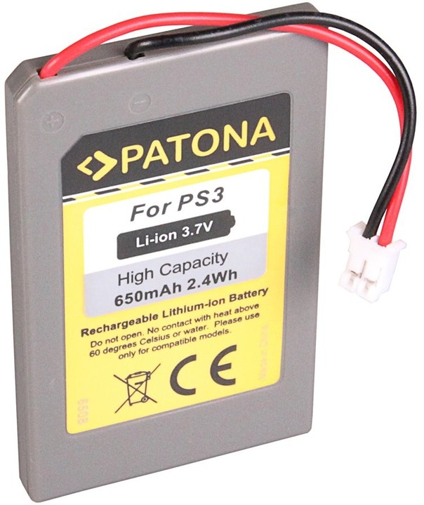 Patona baterie pro herní konzoli Sony PS3 650mAh Li-lon 3,7V_2078578431