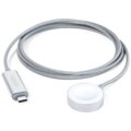 EPICO rychlonabíjecí kabel pro Apple Watch, USB-C, stříbrná_242152396