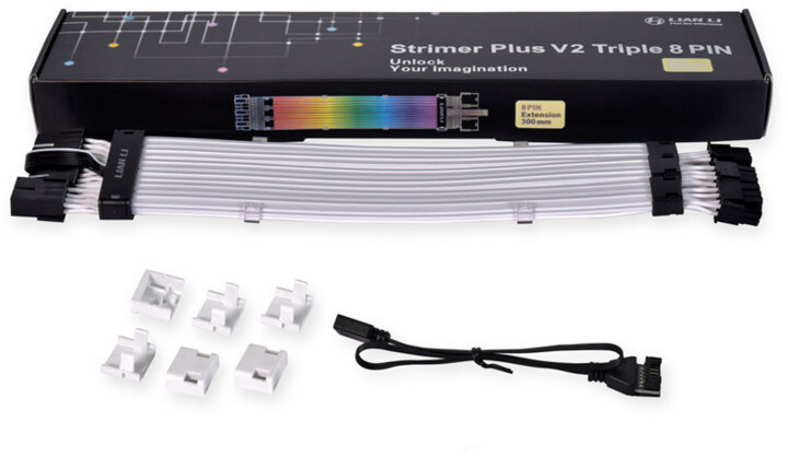 LIAN-LI Strimer Plus V2 Triple 8-Pin RGB VGA-Kabel_1929749333