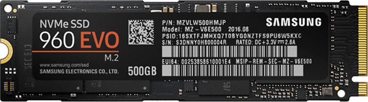Samsung SSD 960 EVO (M.2) - 500GB_1532776054
