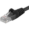 PremiumCord Patch kabel UTP RJ45-RJ45 level 5e, 10m, černá_2073853417