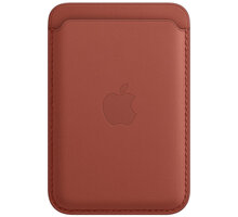 Apple kožená peněženka s MagSafe pro iPhone, Arizona - hnědá_320383038