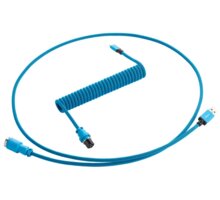 CableMod Pro Coiled Cable, USB-C/USB-A, 1,5m, Spectrum Blue_1750723531