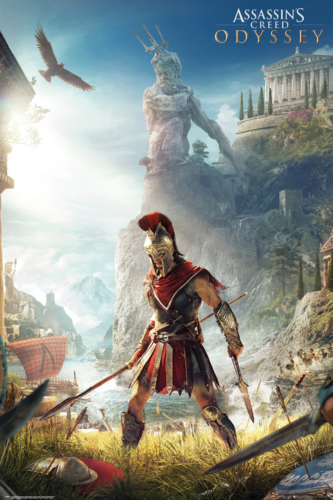 Plakát Assassins Creed: Odyssey - Keyart_1312600875