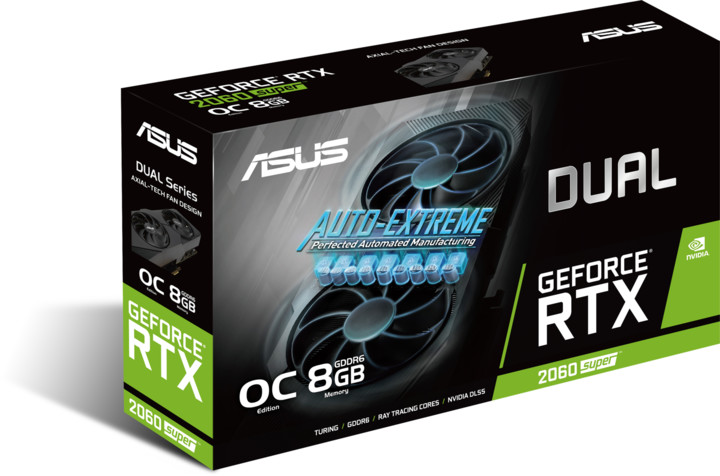 ASUS GeForce DUAL-RTX2060S-O8G-EVO, 8GB GDDR6_486287386
